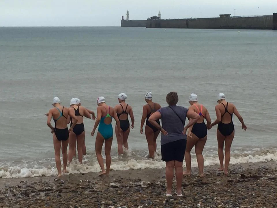 Leaving England to swim to France raising money for obstetric fistula correction Operations