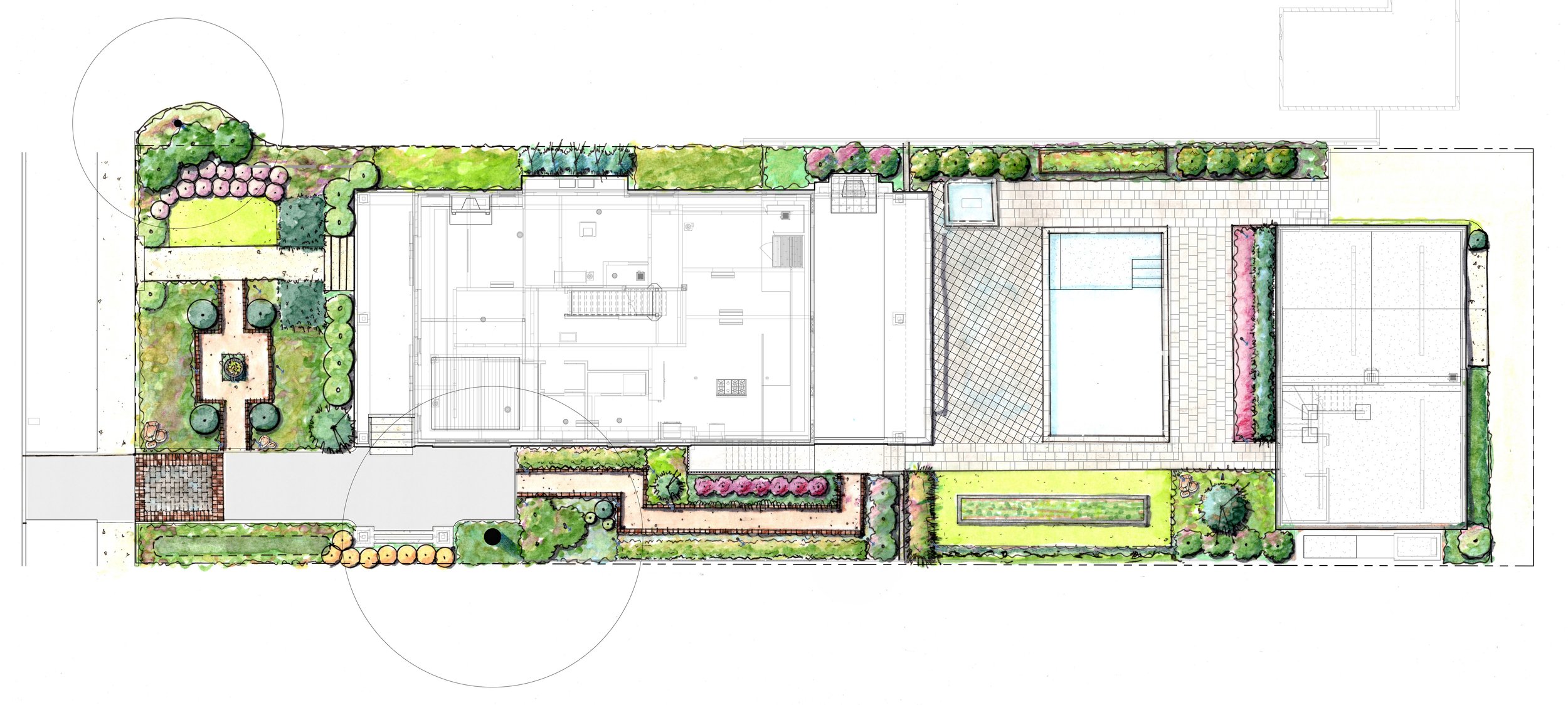 nashville residence | conceptual plan