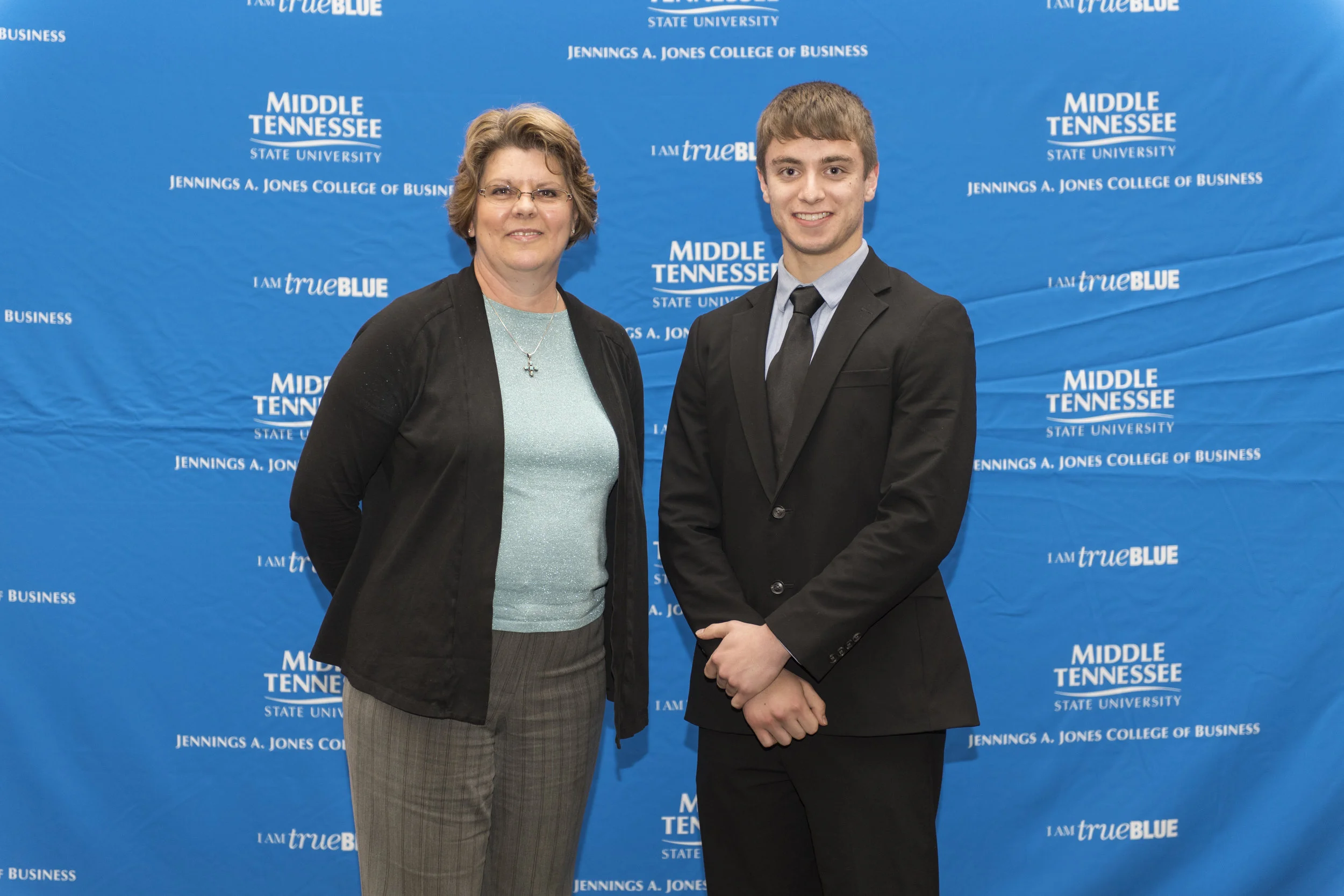 Blake Hise with Cathy from YAF