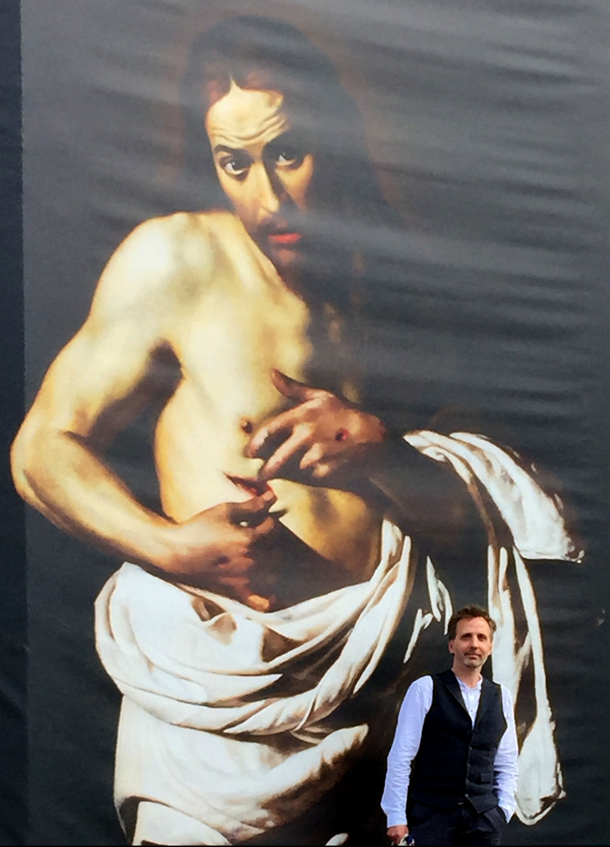 Coincidentally the exhibition "Beyond Caravaggio" was on at the RSA in Edinburgh during this project. A reminder of the real masters.
