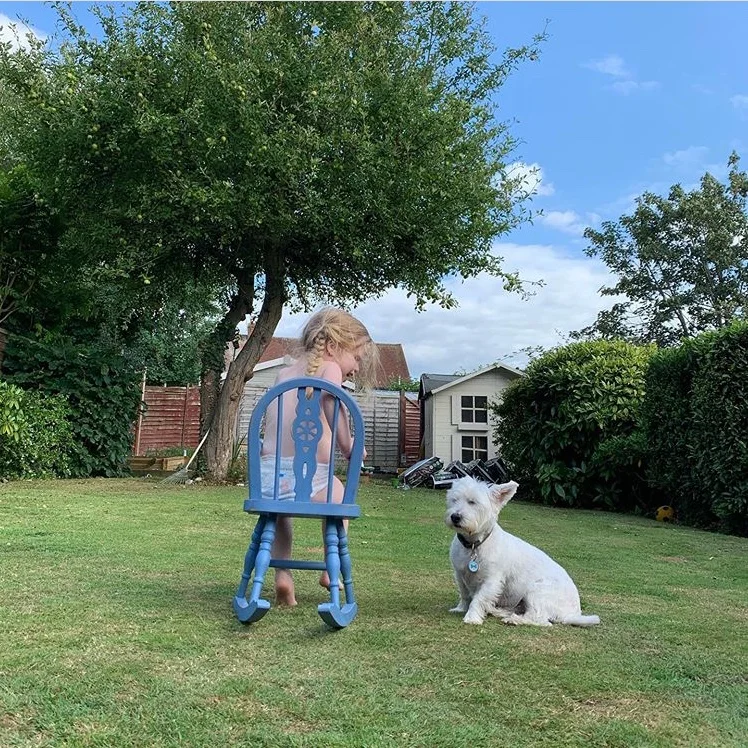 Loved by… Stevie in Surrey “Elodie loves her rocking chair, we can’t get her off it!”