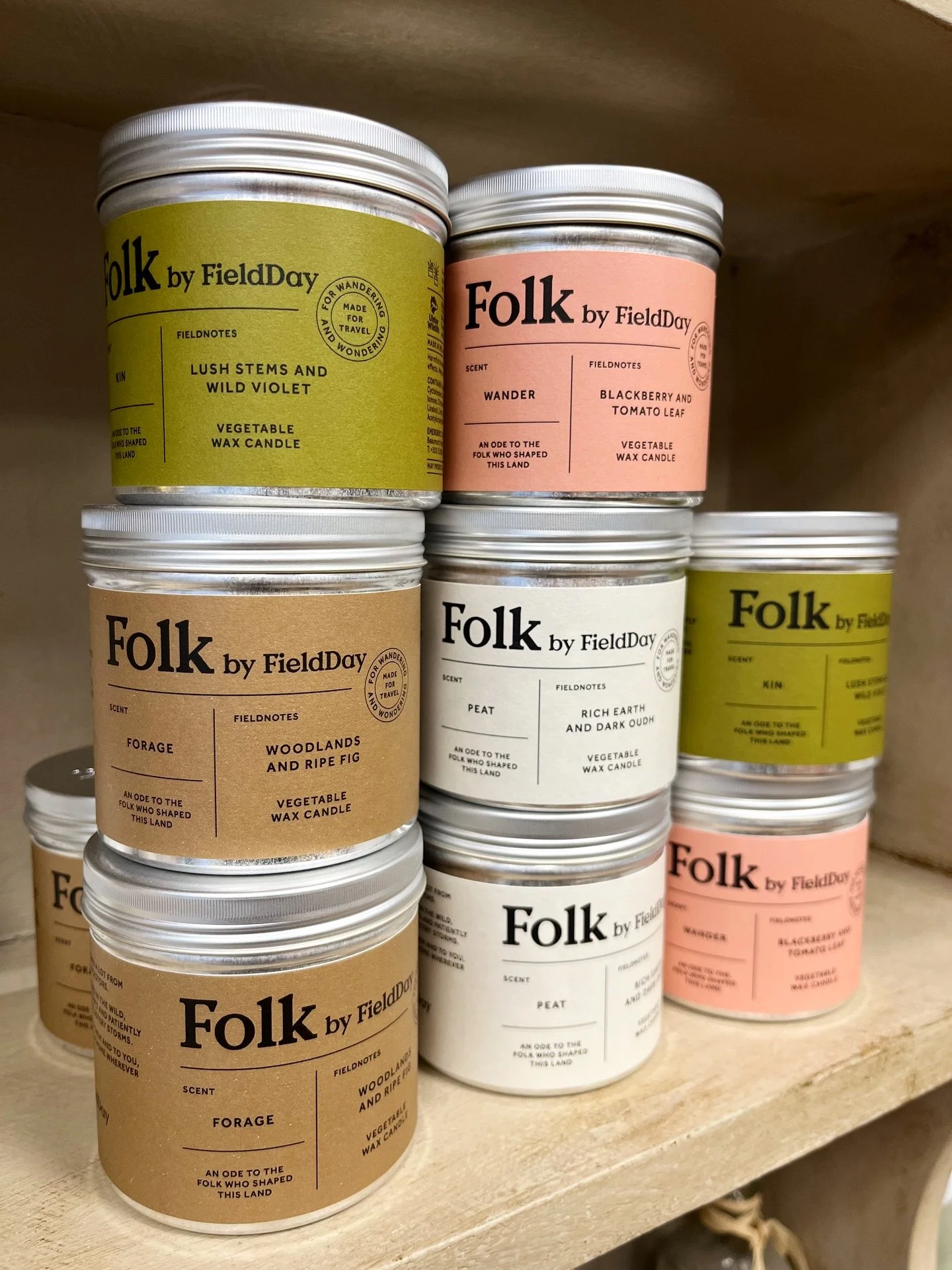 🔥 ✨ NEW✨ 🔥 

For those of you who come to our shop specifically for your candle fix (you know who you are!), we have a new brand for you to enjoy!

We have 4 amazing, rich, wild, nature inspired scents for you to choose from, including:

🌿 Forage 