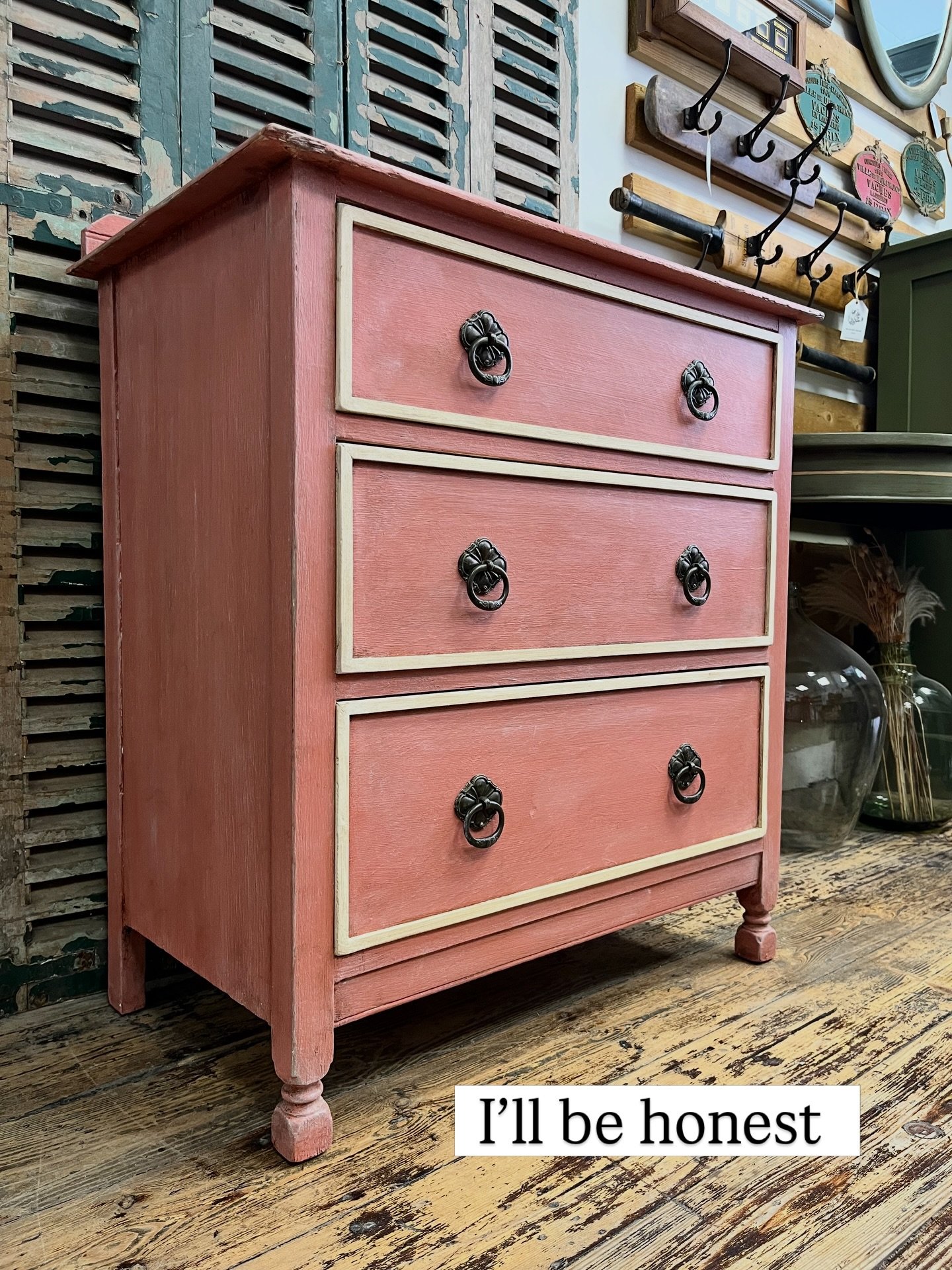 If you&rsquo;ve read all six slides, you may continue your scrolling! 

And if you&rsquo;ve seen something that takes your fancy, you can find all these hand painted vintage pieces of furniture on our website or come see it in person in our Wimbledon