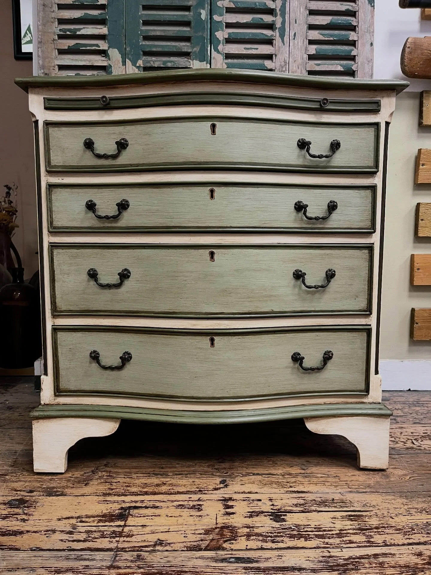 And the new pieces just keep. on. coming!

How stunning is Wills latest hand painted furniture creation 🤩

It&rsquo;s just been added to the website and will be debuting in the shop today.

If you&rsquo;re out home and furniture shopping in Wimbledo