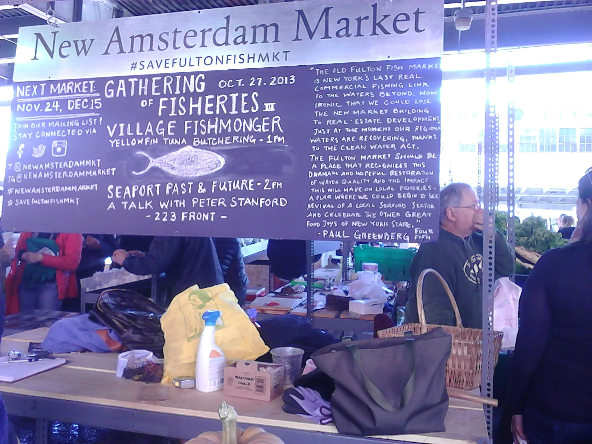 The Multiple Functions of a Market