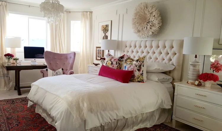 2017 fall one Room CHallenge: Principle Bedroom/Office | Carley Brandon Designs