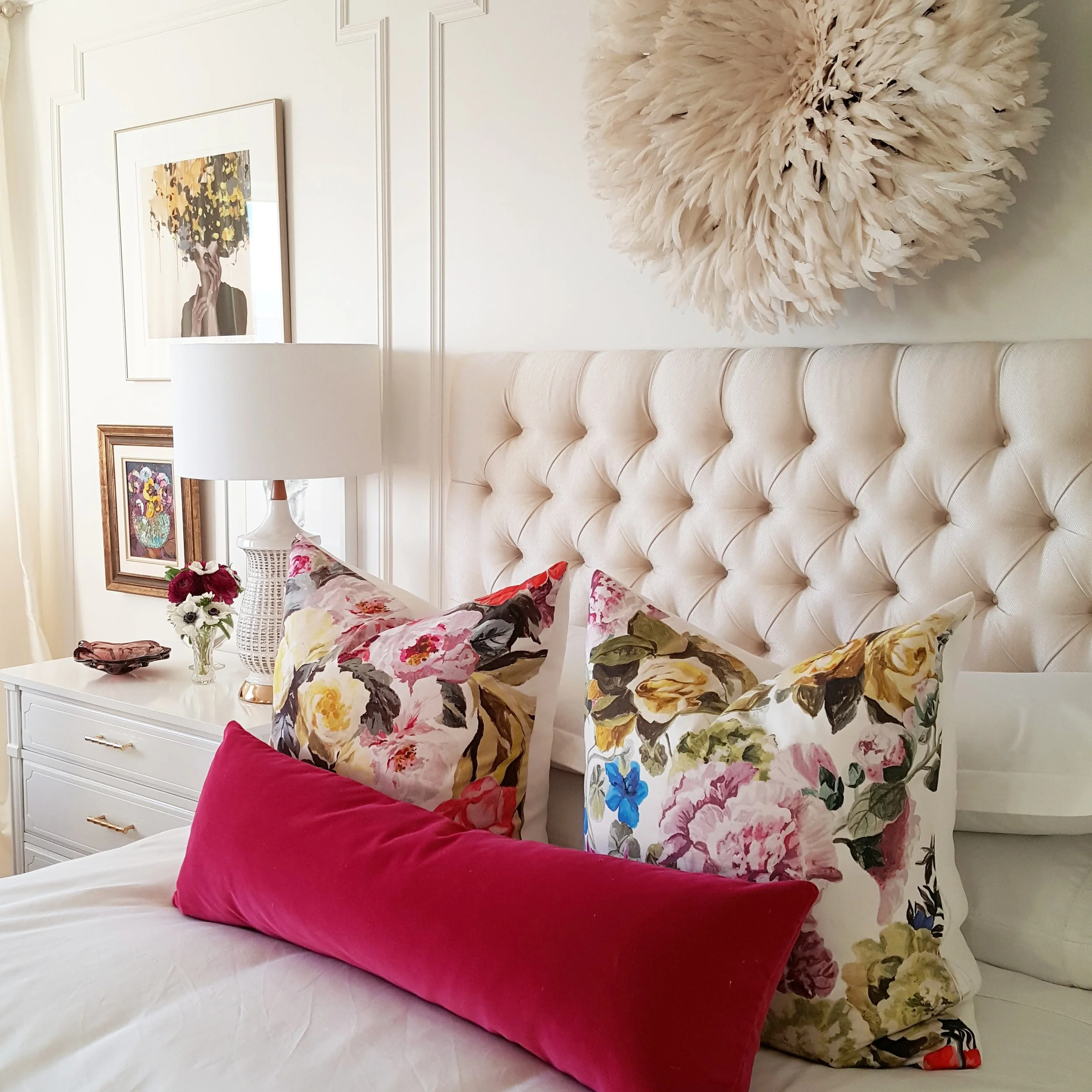 One Room Challenge - Week 7: Bedroom/Office Reveal!