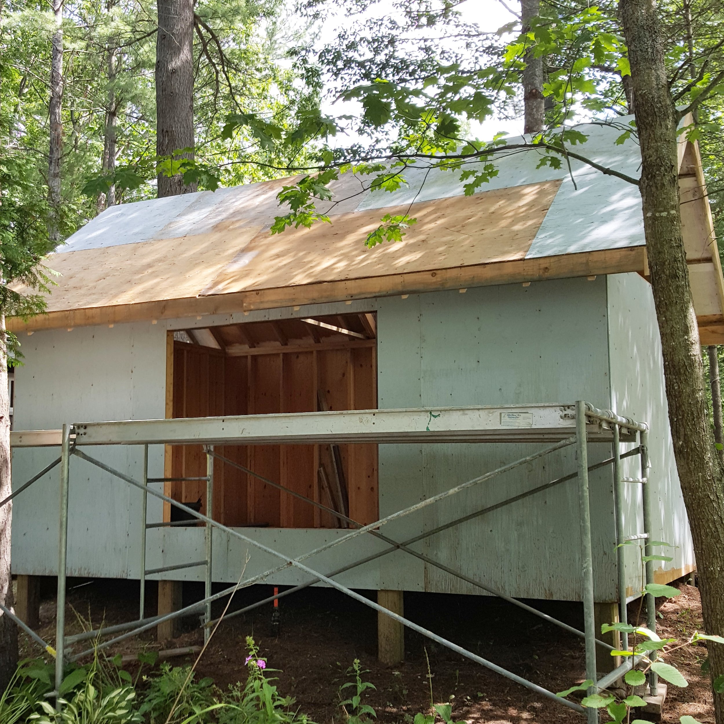Fall 2019 One Room Challenge - Week 1: Cottage Bunkie "Before"