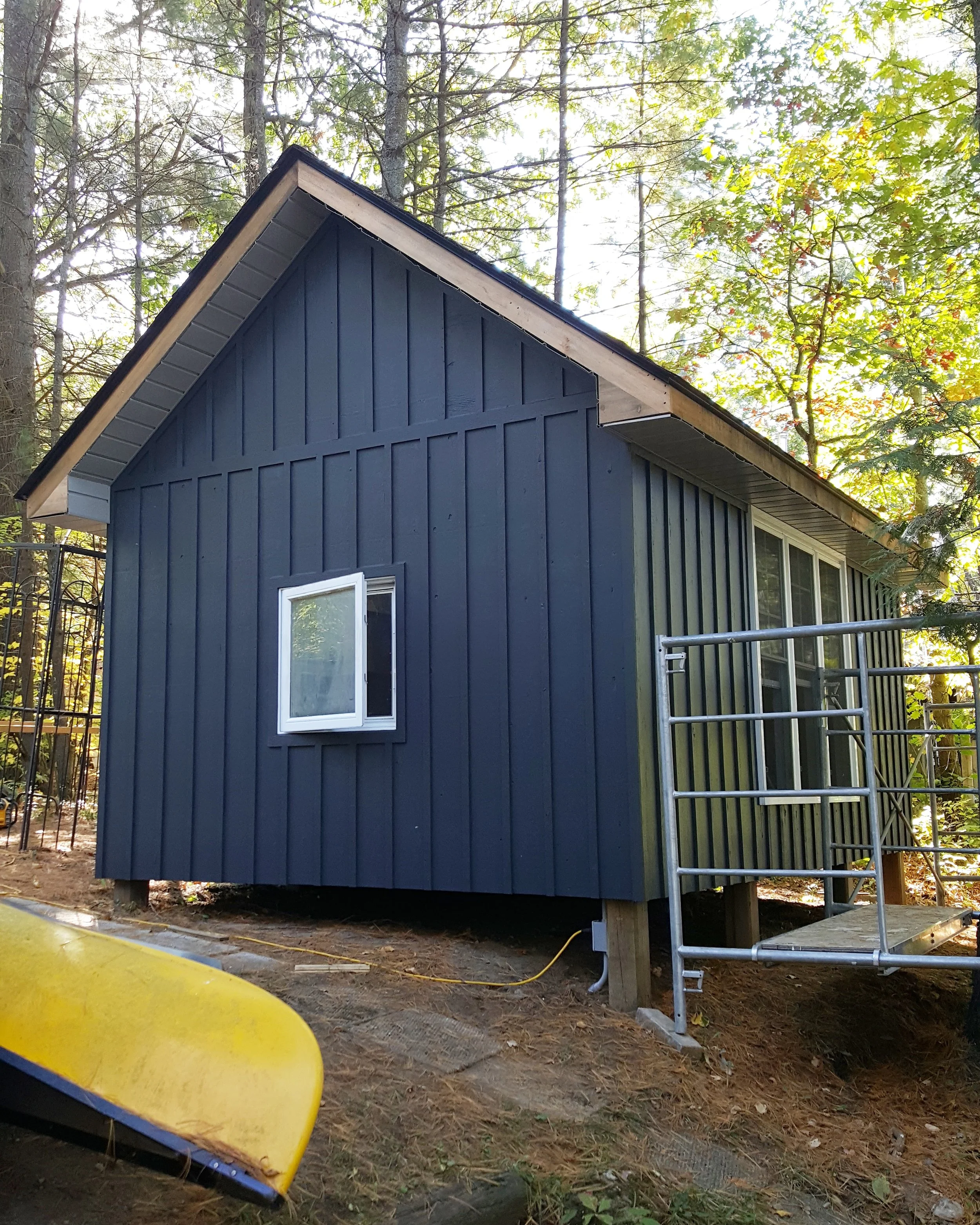 Fall 2019 One Room Challenge - Week 3: bunkie progress!