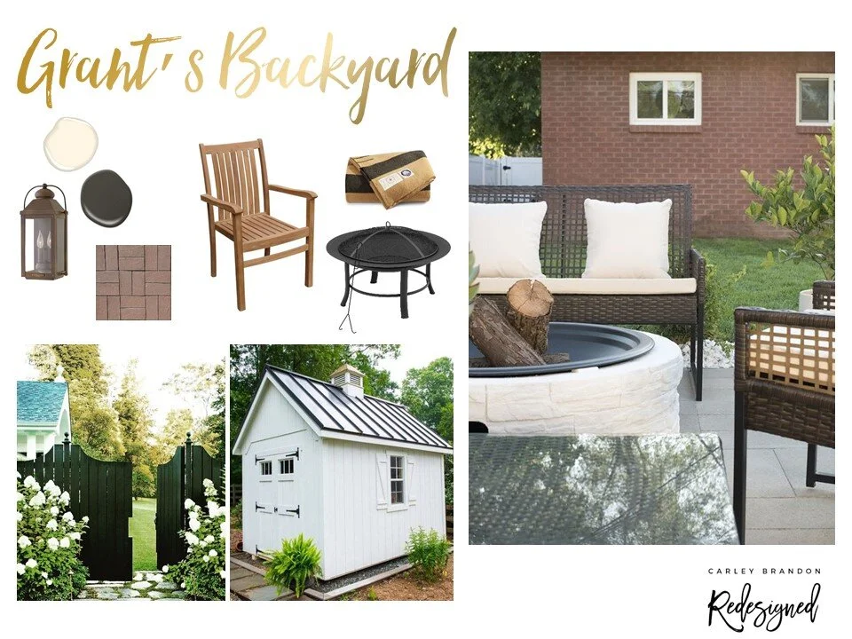Fall 2020 One Room Challenge - Week 2: Backyard Design Direction
