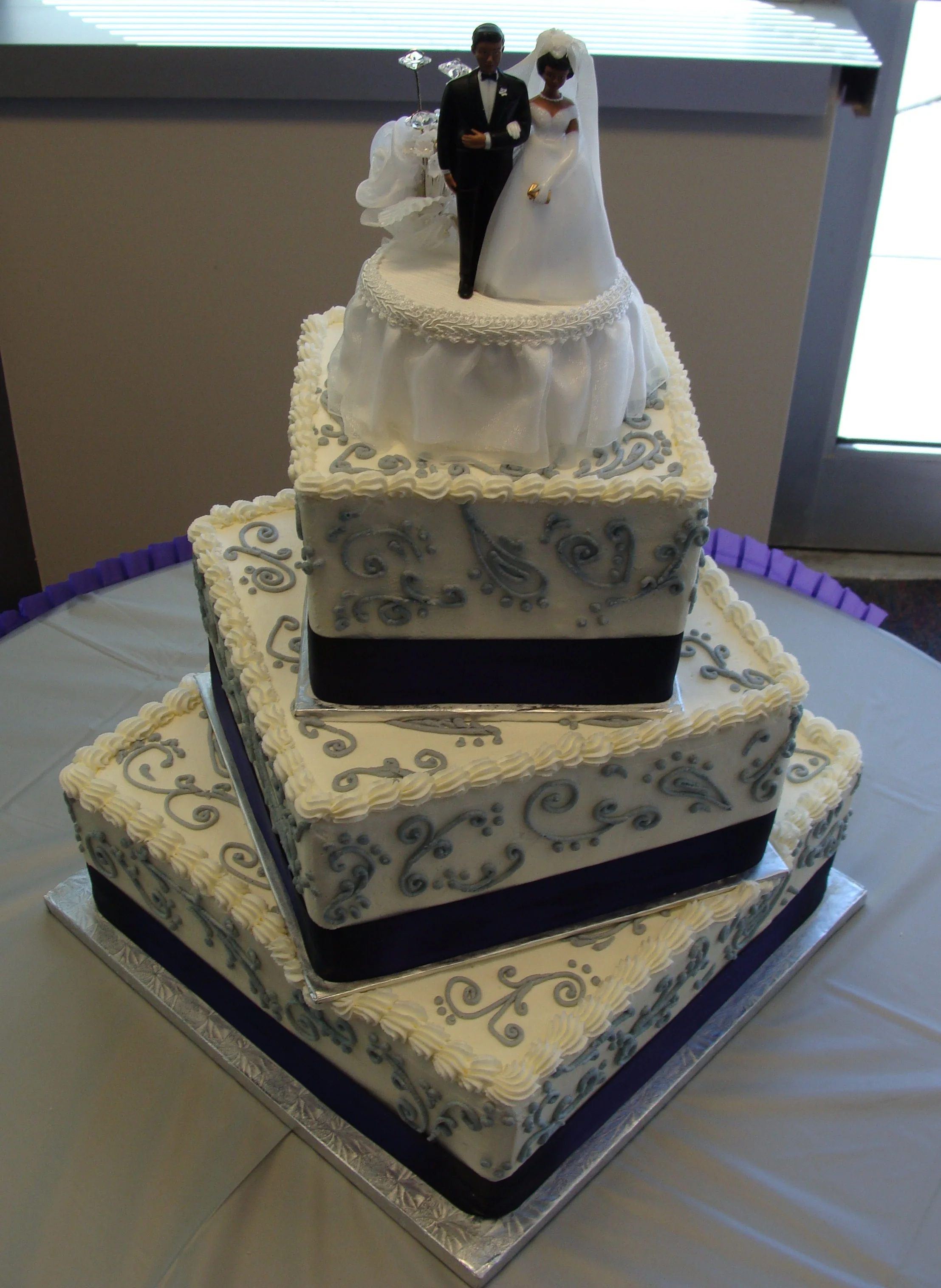 Offset square in Purple and Silver on display 11.JPG