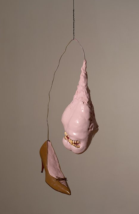 Pink Balls and Brown Pump