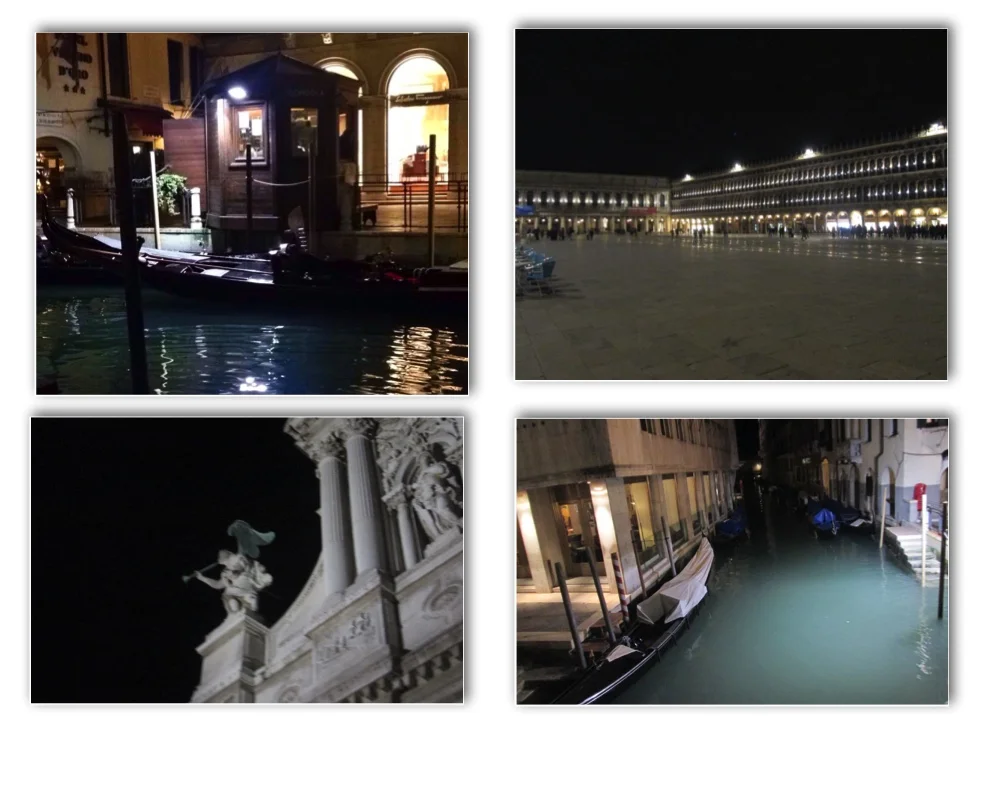 Glowing canals, eerie angels, and a nearly-empty San Marco. This side of Venice is a side not to be missed!