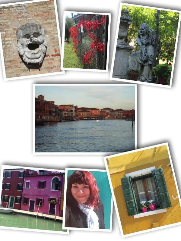 From the top: Torcello, Murano, Burano.