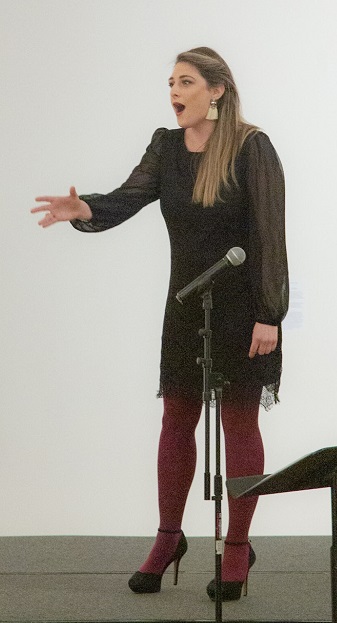 Soprano Alexandra Razskazoff. Photo by Ric Rosow