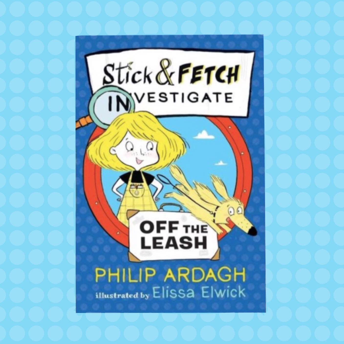 🎉 It&rsquo;s publication day for Stick &amp; Fetch Investigate: Off The Leash 🎉 The third in this fun series, written by @philipardagh and illustrated by me! 🥳

These books have been lots of fun to work on and I&rsquo;m very fond of Sally Stick an