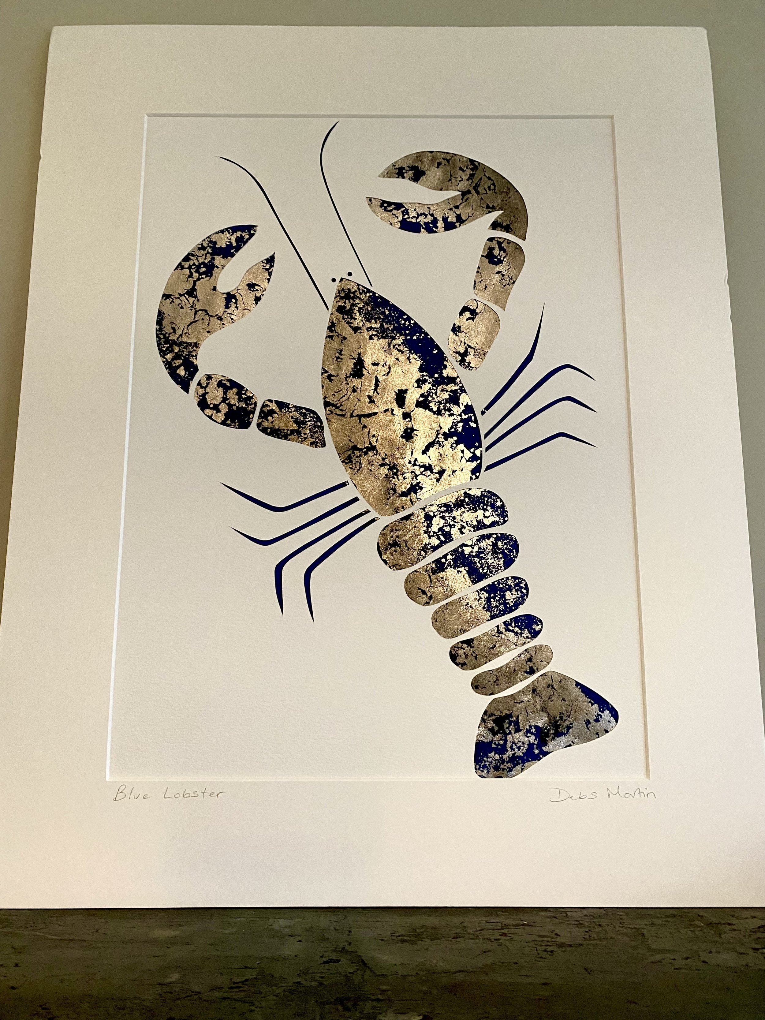 Blue Lobster (unframed)