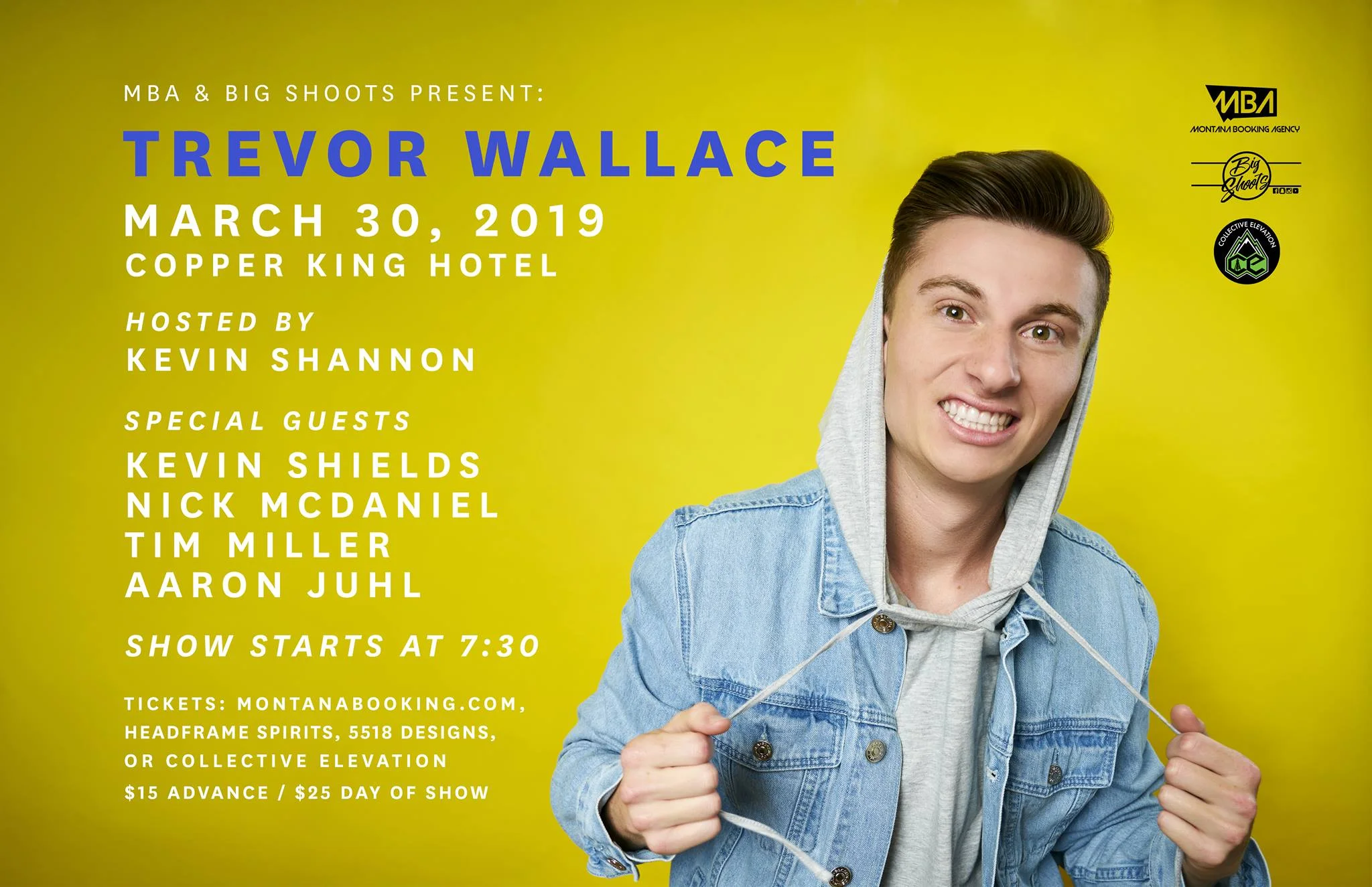 Trevor Wallace Comedy Show w/ Kevin Shannon &amp; Friends