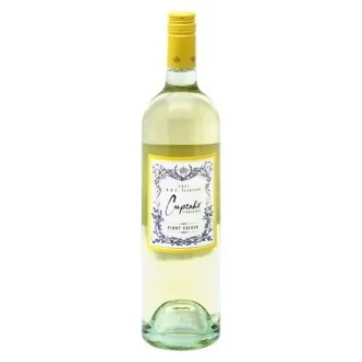 Cupcake Vineyards Pinot Grigio , $7 - $12 Fresh pear, cantaloupe, apple and pineapple lead to a crisp finish with subtle notes of honey and lemon zest.