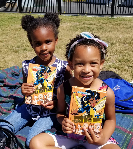 Participants in BookTini-Sacramento’s Summer Girls Book Club