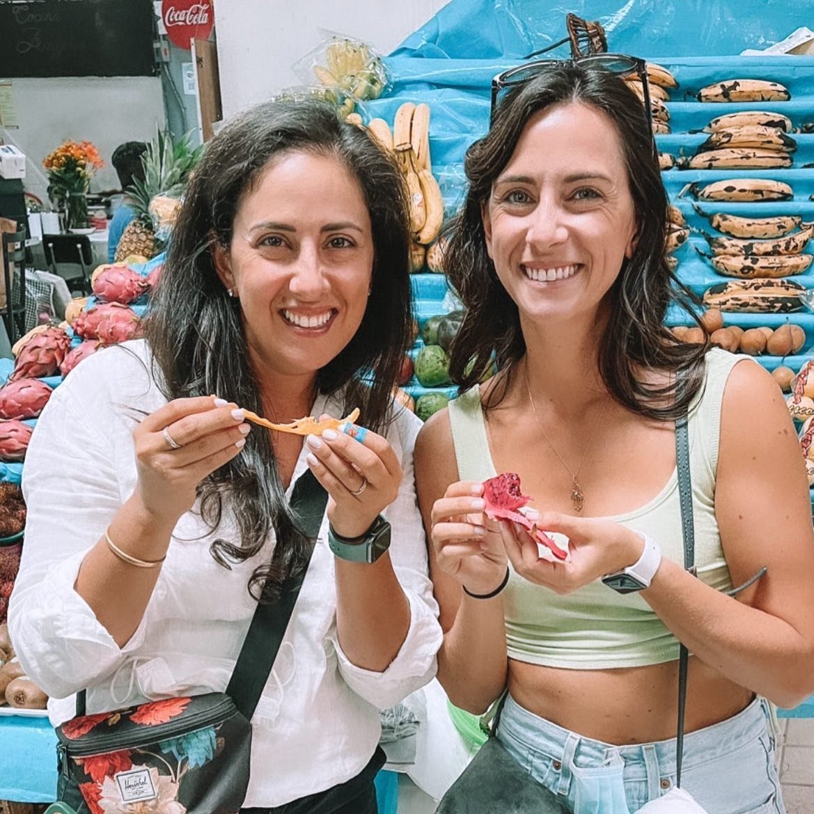 travel journal :: mexico city 

Must try every single thing in the Mercado. Star fruit ⭐️ 10/10. Flavored crickets, probably could&rsquo;ve done without. 😂