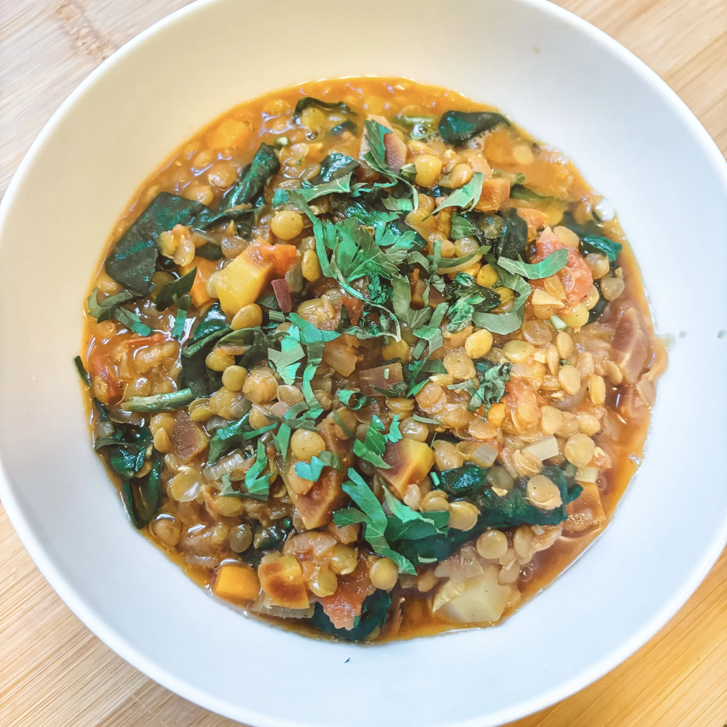 🥕 Cozy Carrot &amp; Lentil Stew for Hormone Harmony
