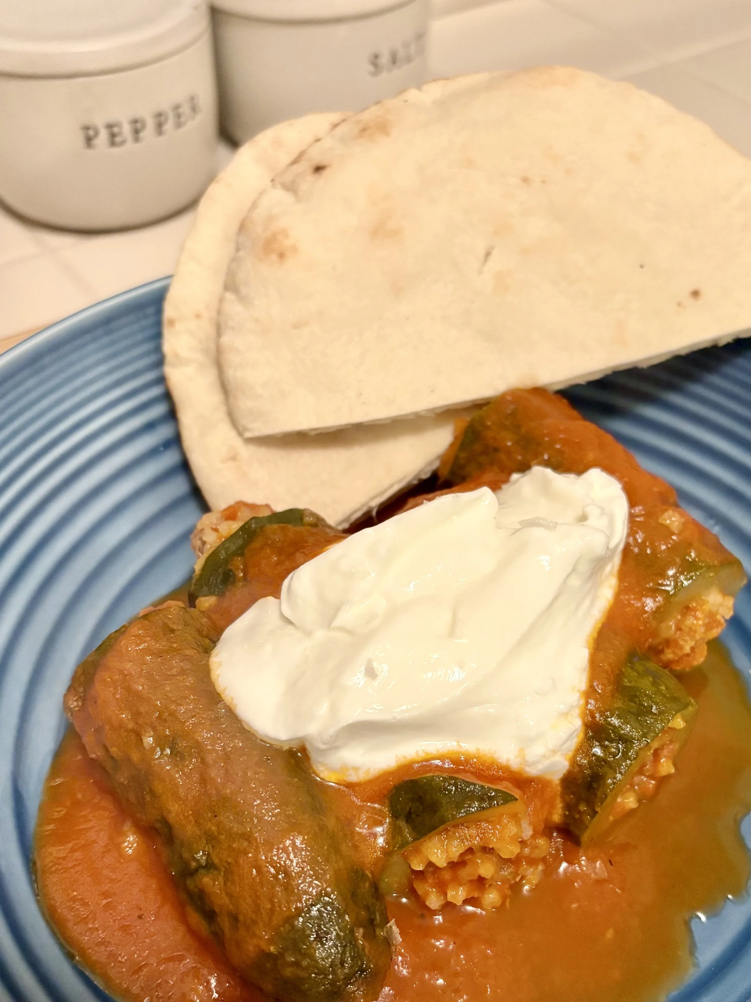 🥒 Kousa Mashi (Stuffed Zucchini)