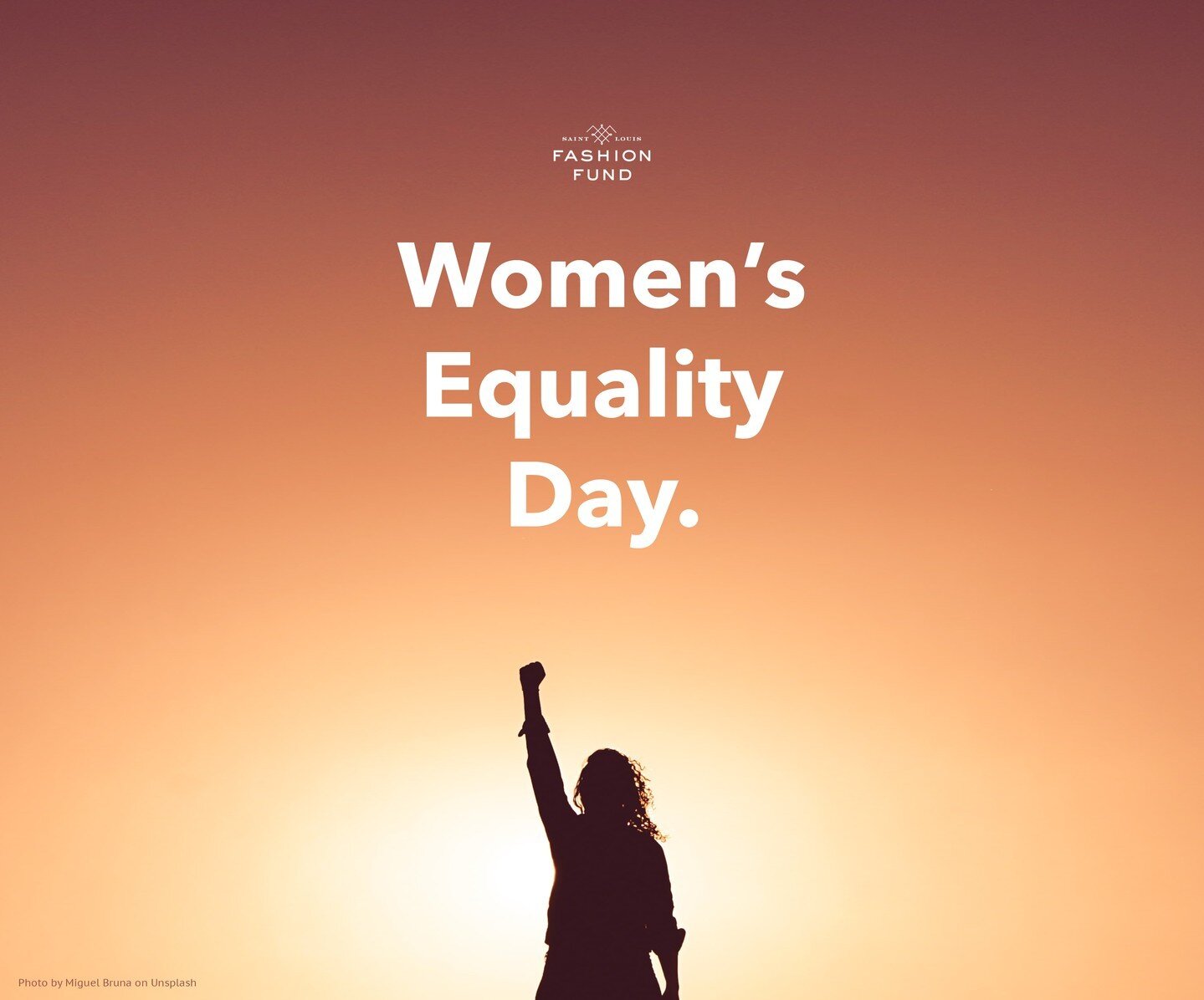 As we celebrate #WomensEqualityDay on the 102nd anniversary of women winning the right to vote, we know the fight isn't over. We are proud to support so many women-owned brands and fashion businesses in the St. Louis region through the Fund's mission