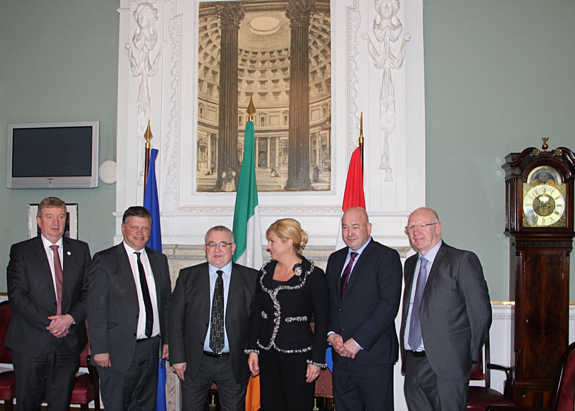 Croatia President Leinster House