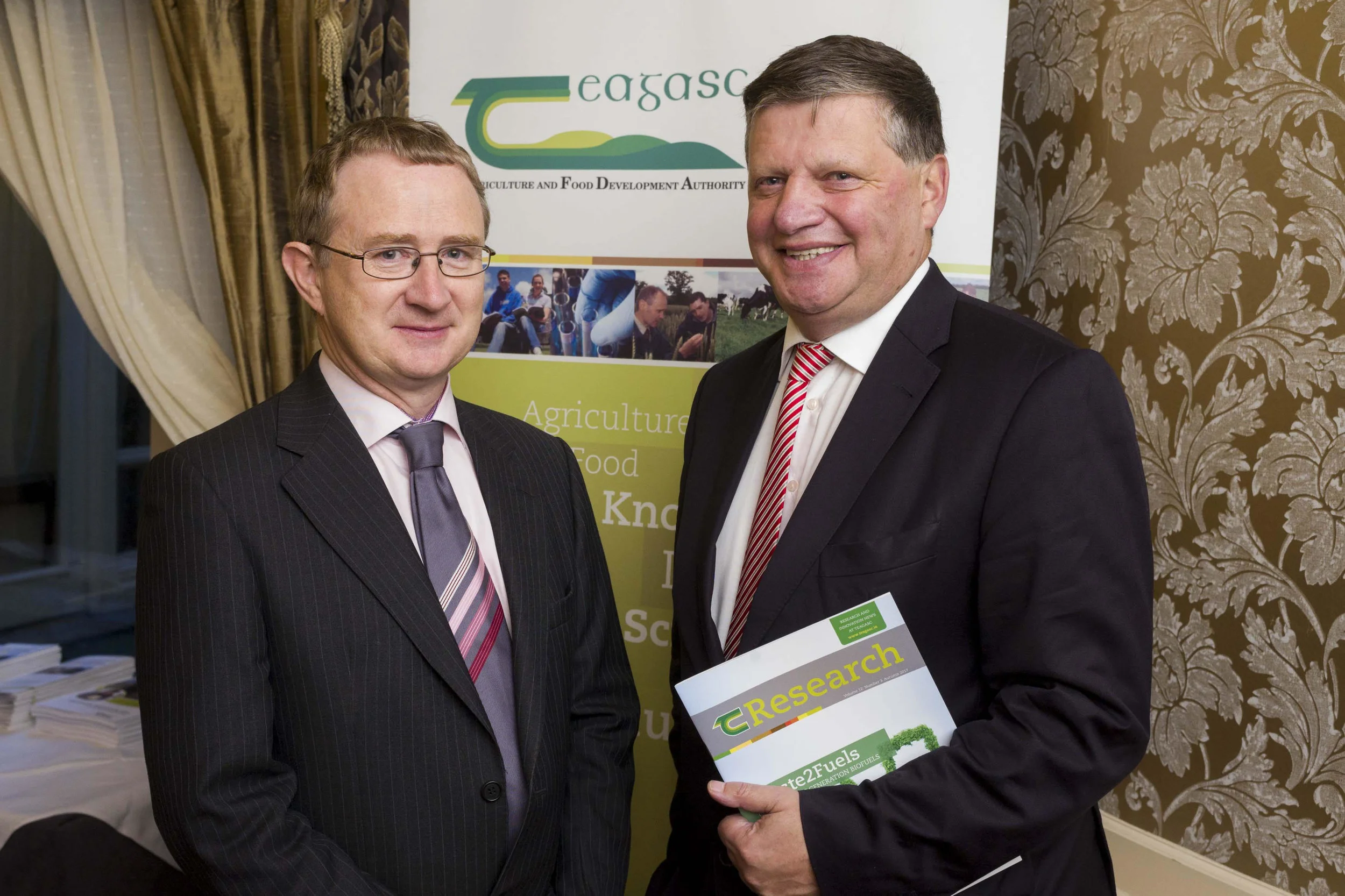 Senator John O’Mahony at the Teagasc Briefing for members of the Oireachtas.