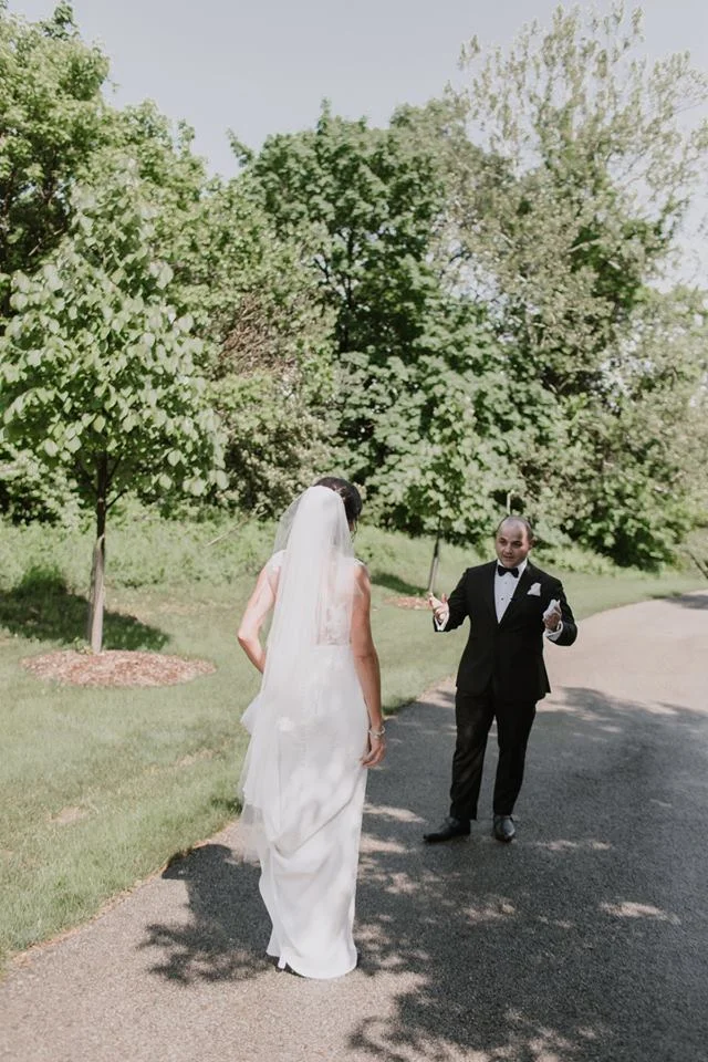 The grand reveal! Photo: Nicole Lockerman