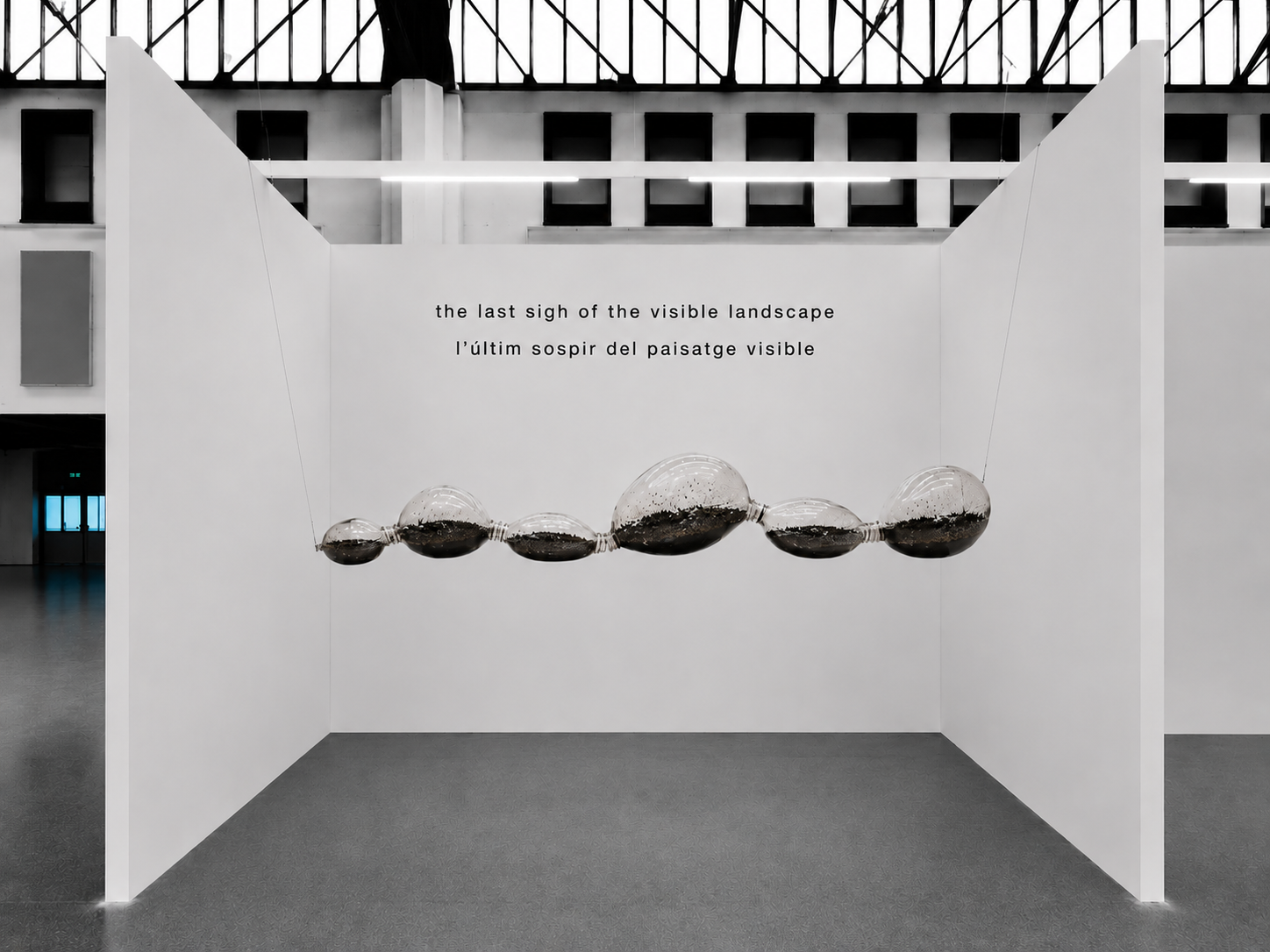 l'últim sospir del paisatge visible ("the last sigh of the visible landscape"