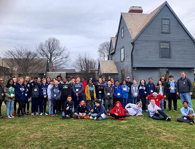 Final stop - Hawthorn&rsquo;s House of Seven Gables - now back to Long Island! 🌉 🚌 #BridgesToBoston2019