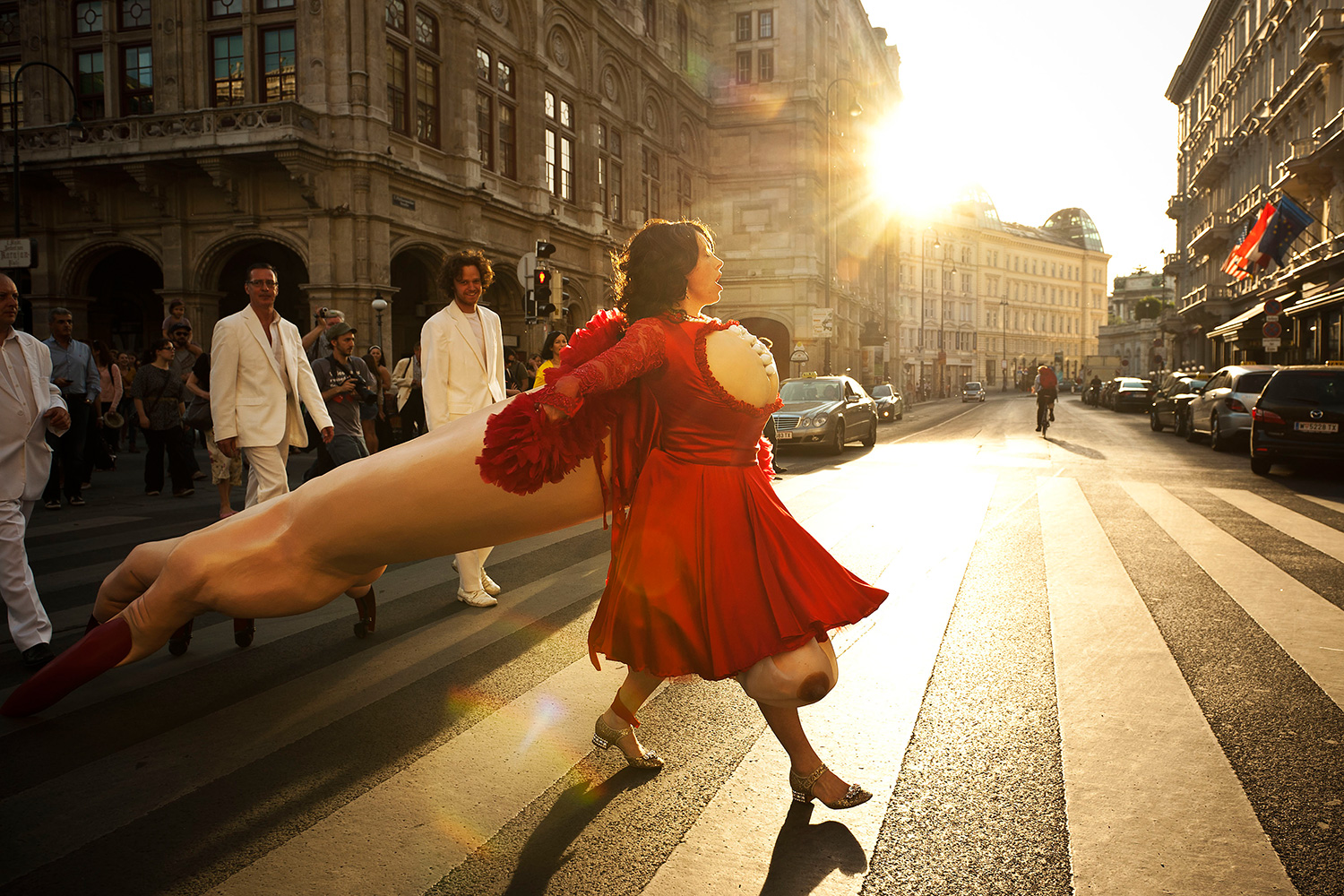 Walzing by the Vienna Staatsoper