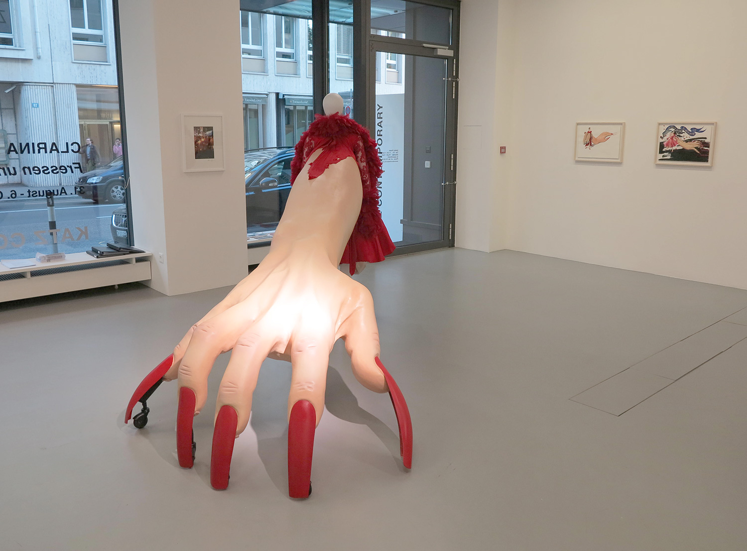 THE MUSETTA SCULPTURE DISPLAYED AT KATZ CONTEMPORARY GALLERY IN ZURICH