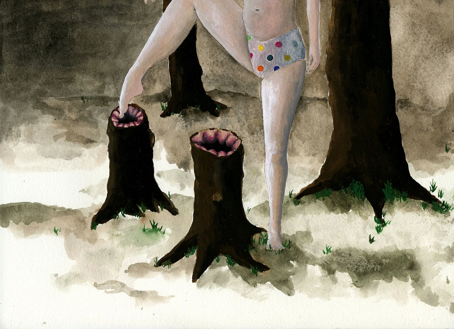 Stepping into an other world