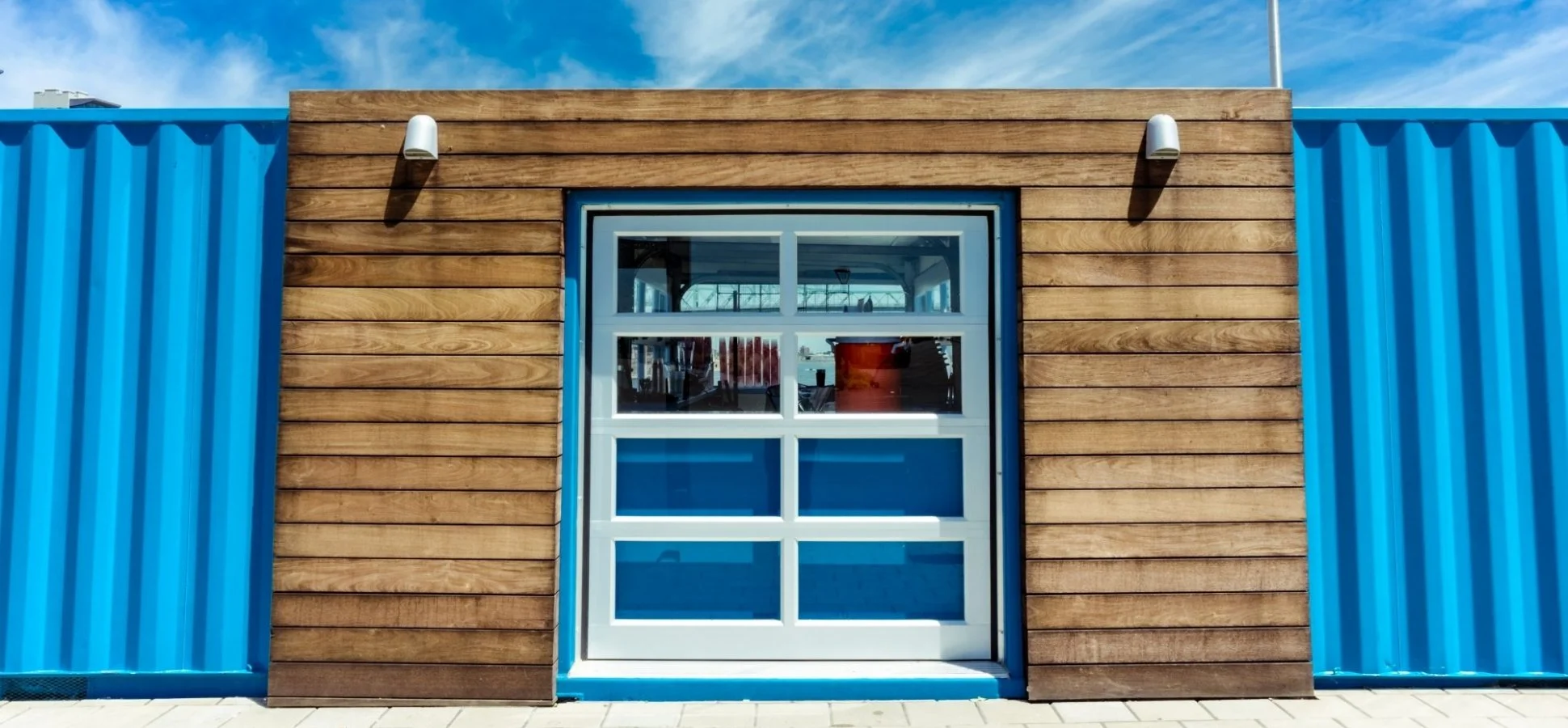 Shipping containers could be the green housing solution for Puerto Rico.CREDIT: Getty Images