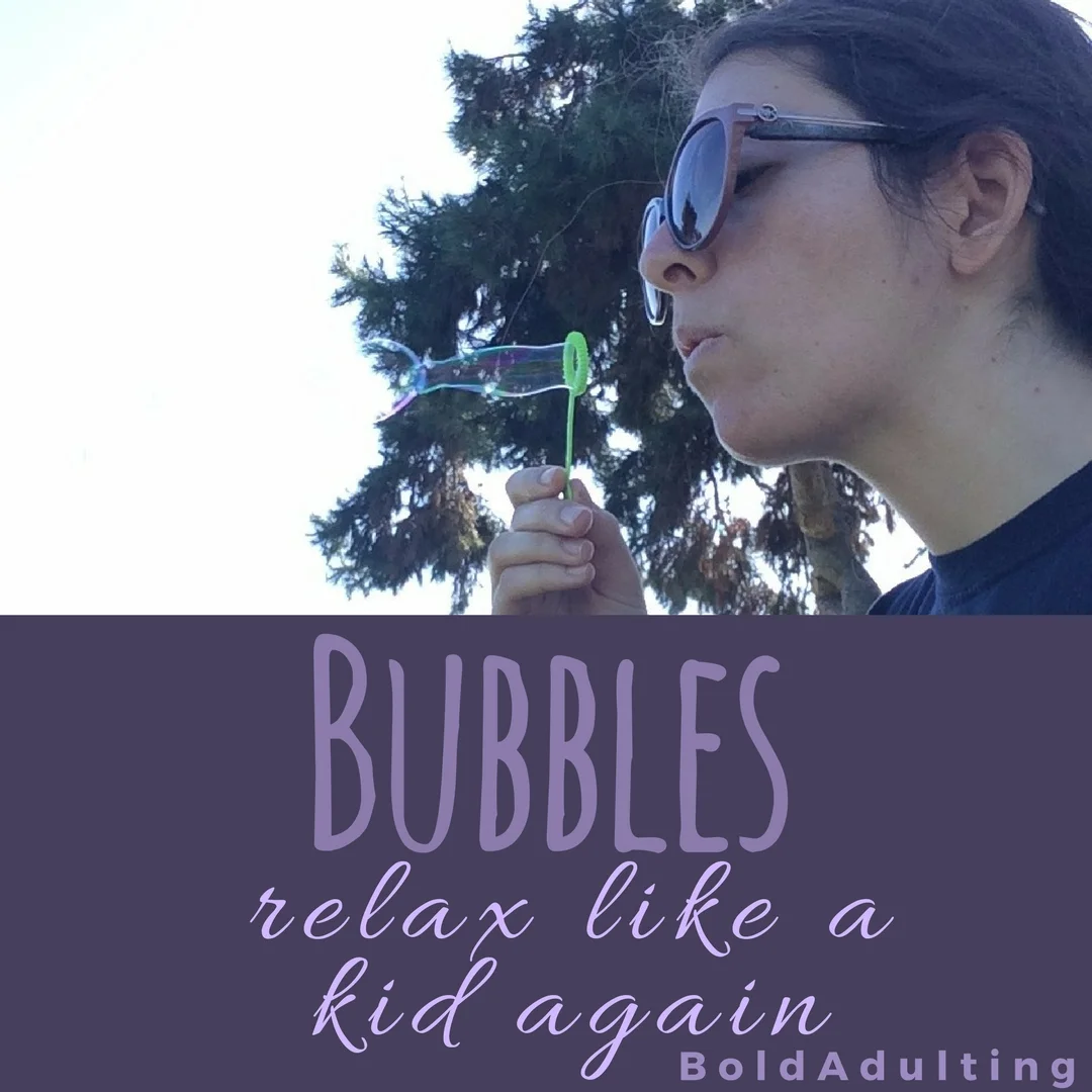 You'd be surprised how many people will want to blow bubbles if you are. Even if they won't immediately admit it.