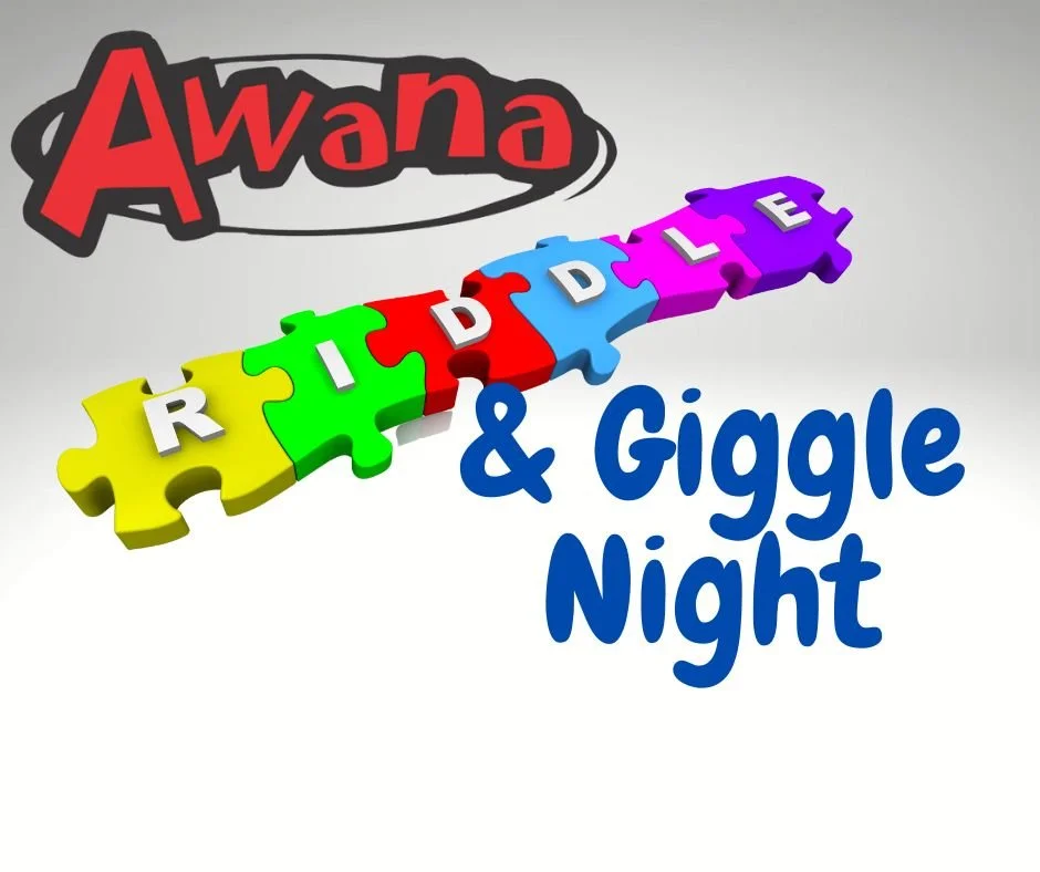 AWANA @ 4:00 pm / Meal @ 5:30 pm