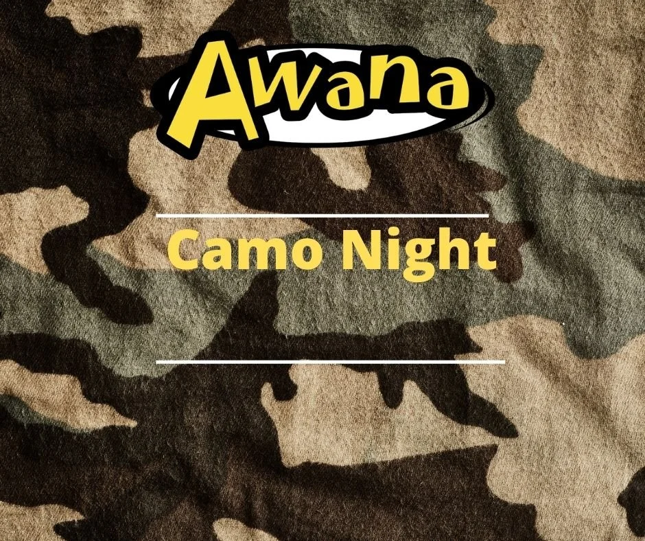 AWANA @ 4:00 pm / Meal @ 5:30 pm