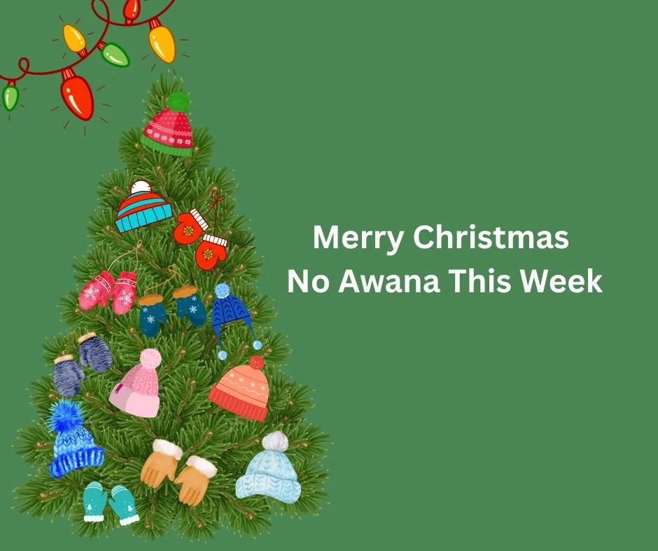 AWANA @ 4:00 pm / Meal @ 5:30 pm