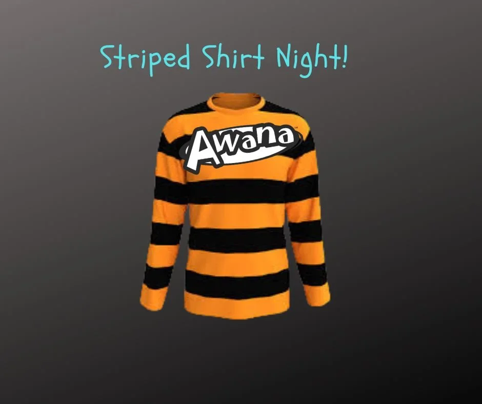 AWANA @ 4:00 pm / Meal @ 5:30 pm
