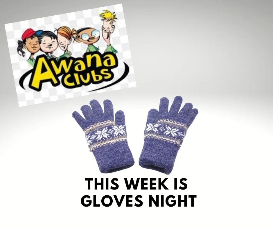 AWANA @ 4:00 pm / Meal @ 5:30 pm