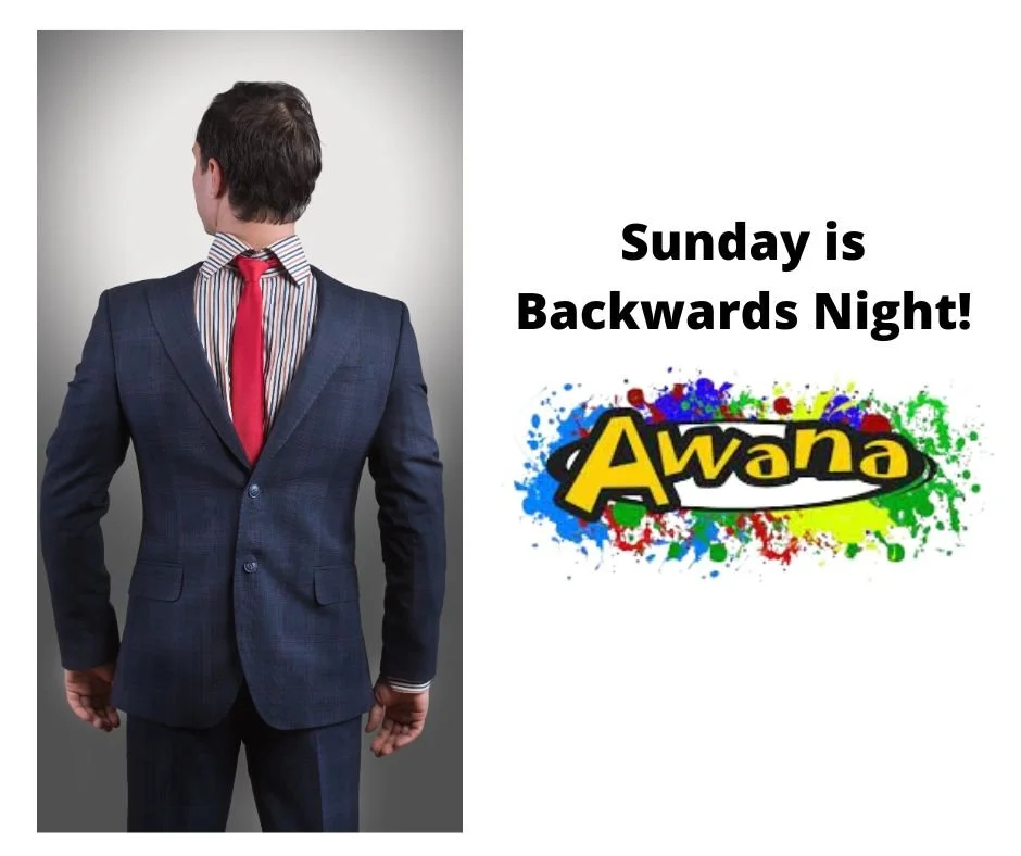 AWANA  @ 4:00 pm / Meal @ 5:30 pm  