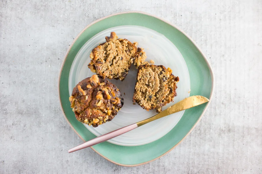 Breakfast: Banana Cacao Chip Paleo Muffins
