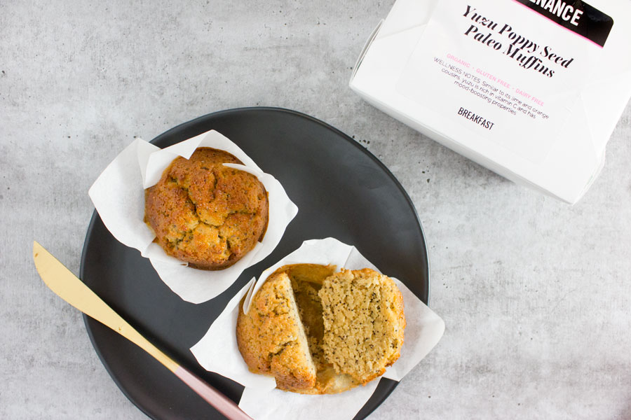 Breakfast: Yuzu Poppy Seed Paleo Muffins