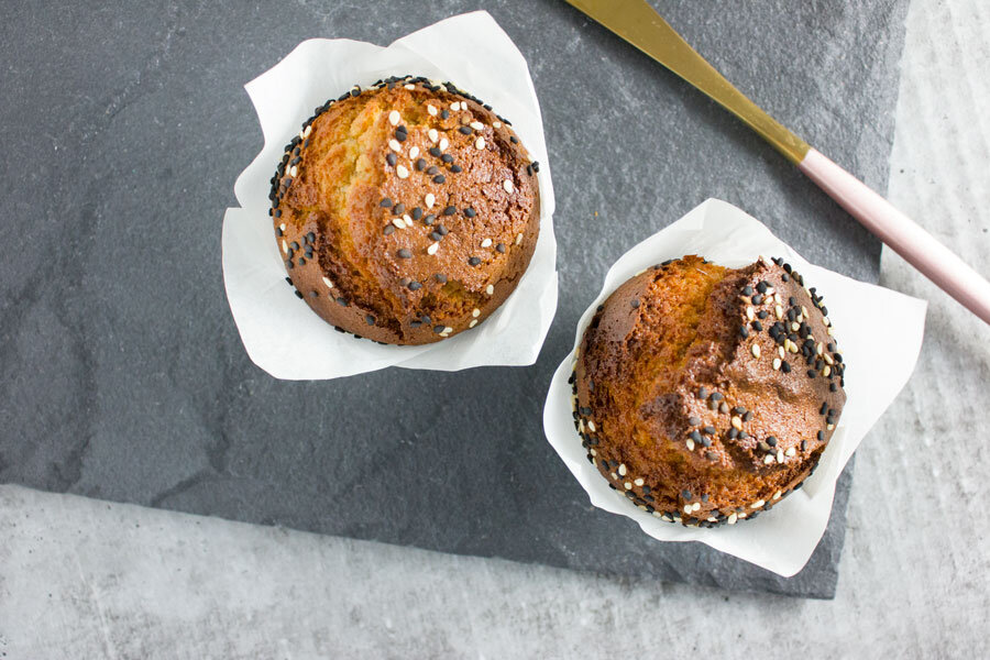 Breakfast: Honey Halva Paleo Muffins