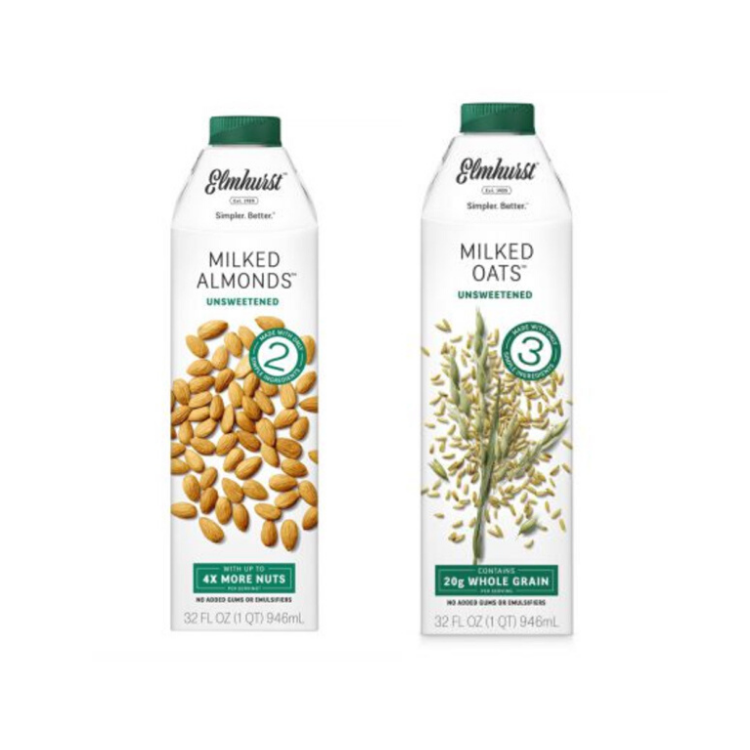 Almond and Oat Milk