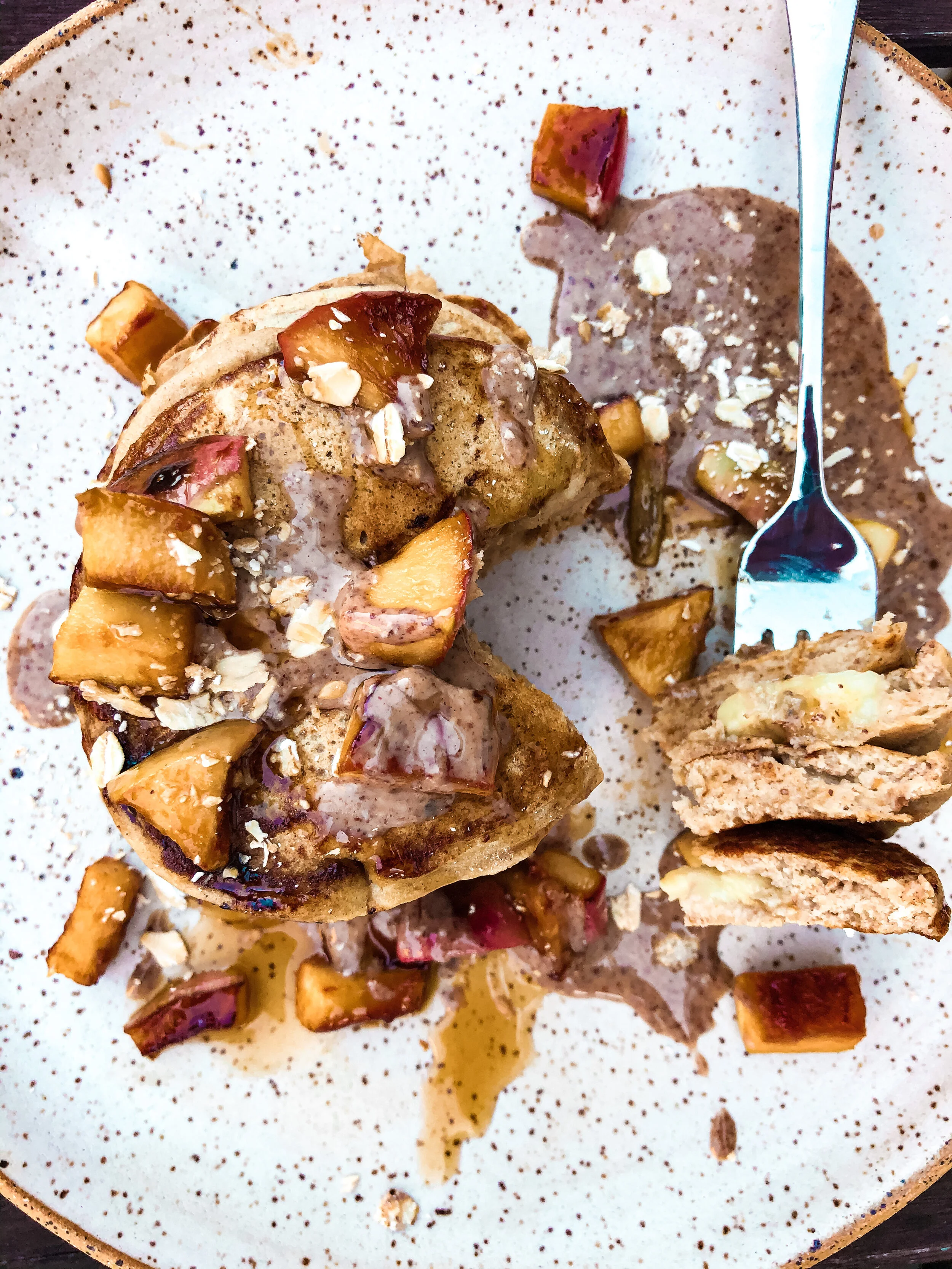 Recipe: Spiced Pear and Apple Pancakes by East Coast Health