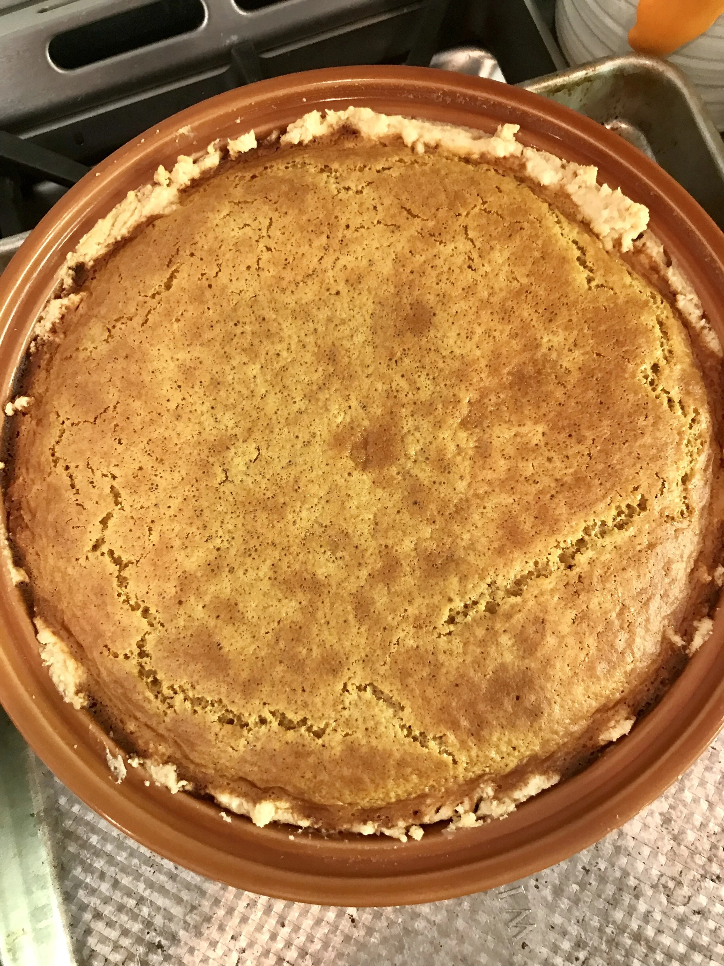 pumpkin custard pie